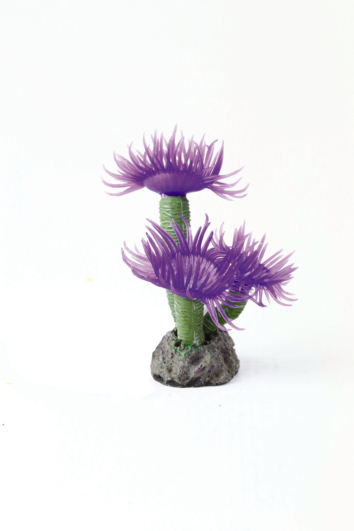 Natureform Feather Duster Purple Ornament