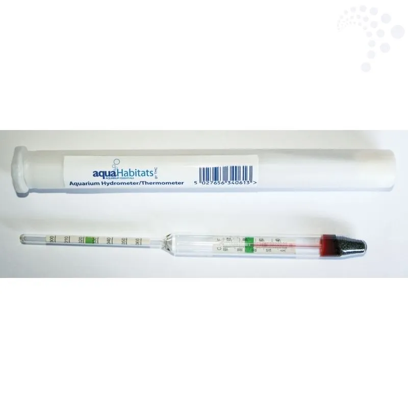 Marine Fish Tank Hydrometer & Thermometer Combined