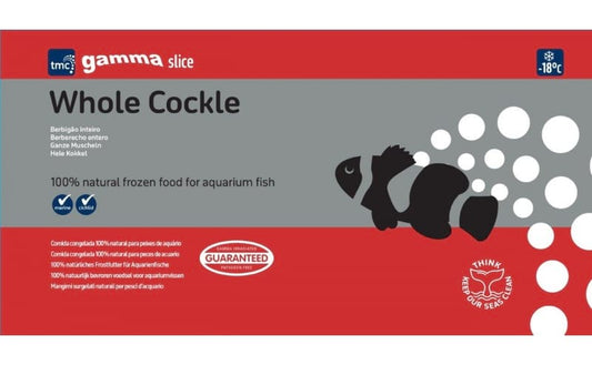 TMC Gamma Frozen Cockle in Whole Shell Slab