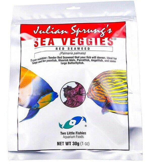 Two Little Fishies SeaVeggies Red Seaweed 1 oz Super Nutritious Red Seaweed